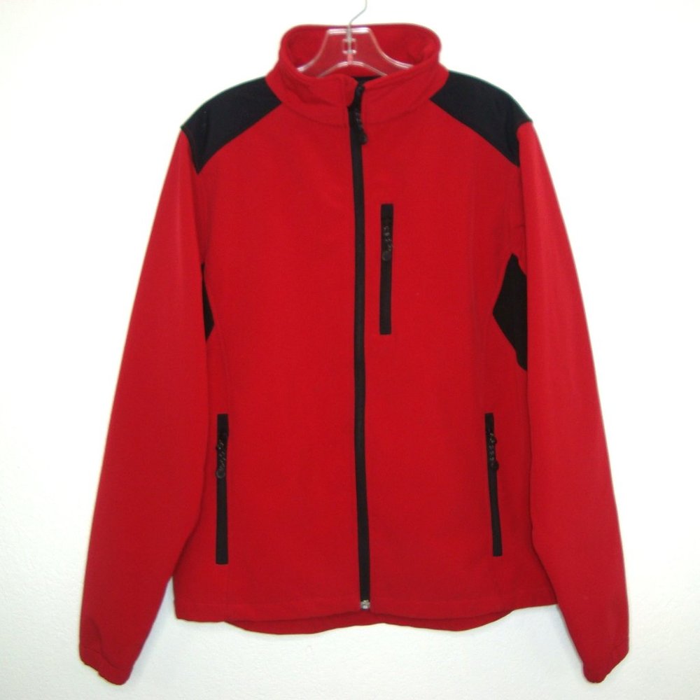 Black Diamond Soft Shell Fleece Lined Full Zip Jacket Size M